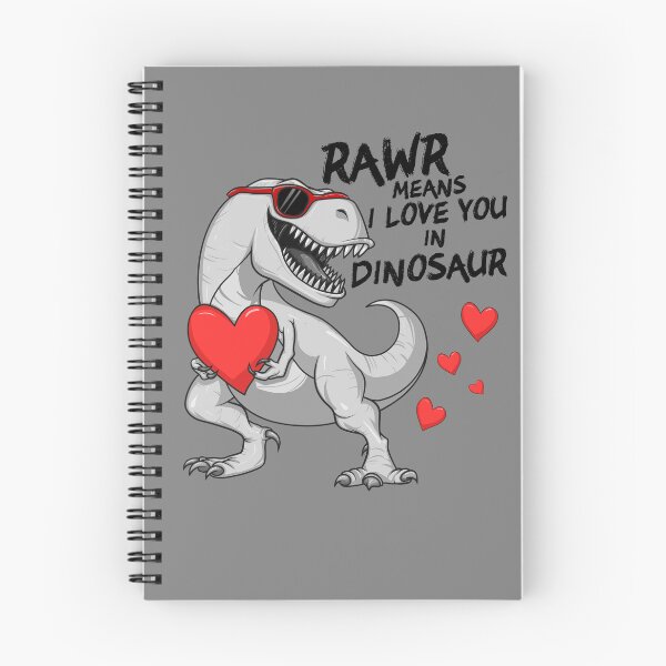 Item preview, Rawr Means I Love You In Dinosaur T-Rex Boys Valentines Day Gear designed and sold by DynamicDesign.