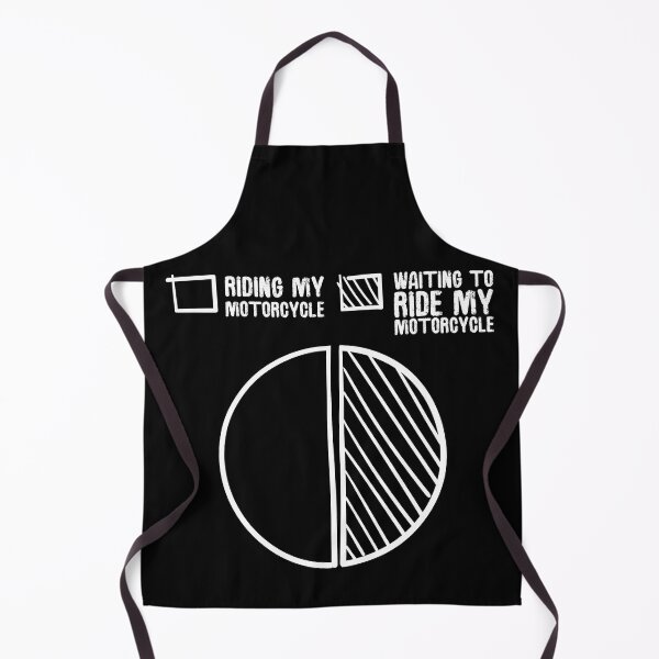 Item preview, Funny Motorcycle Lifestyle Pie Chart Graphic designed and sold by GO SHIRT-TEE.