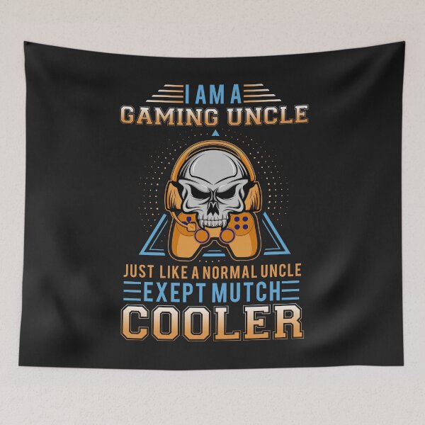 Item preview, Gaming T-Shirt: Gaming Uncle designed and sold by Funny-Tees4U.