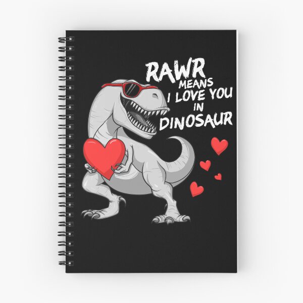 Item preview, Rawr Means I Love You In Dinosaur T-Rex Boys Valentines Day Gear designed and sold by DynamicDesign.
