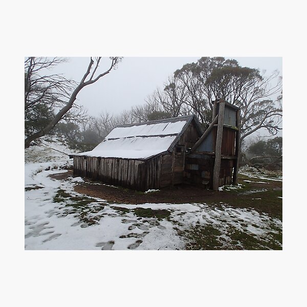 Item preview, Wallace's Hut - Snow designed and sold by jessfleming.