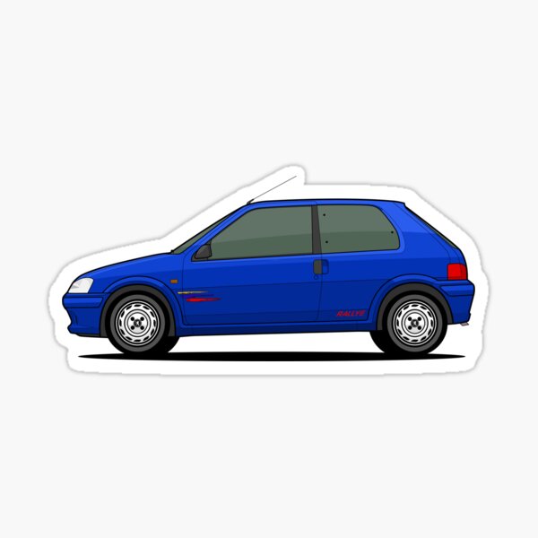 STICKERS PEUGEOT 106 RALLYE