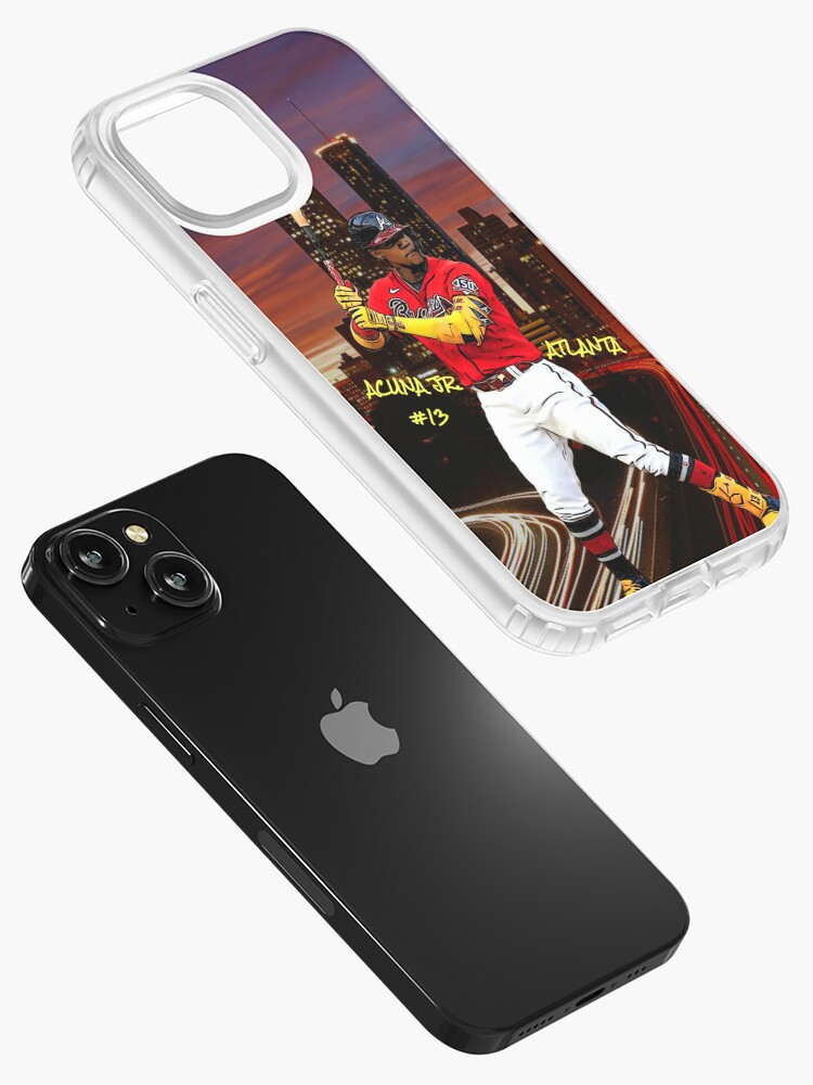 Ronald Acuna Jr. #13 Atlanta Skyline Phone Case | Sticker