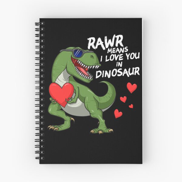 Item preview, Rawr Means I Love You In Dinosaur T-Rex Boys Valentines Day Gear designed and sold by DynamicDesign.