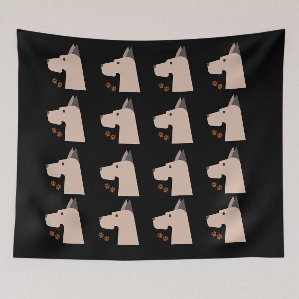 Item preview, Great Dane dog pattern designed and sold by Maful.