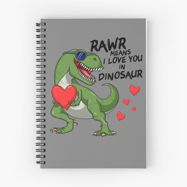 Item preview, Rawr Means I Love You In Dinosaur T-Rex Boys Valentines Day Gear designed and sold by DynamicDesign.