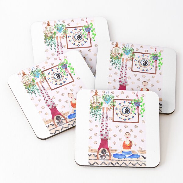 Item preview, Yin yan yogi besties designed and sold by LucysSketchBook.