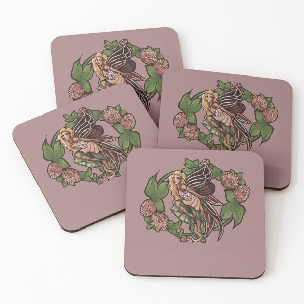 Item preview, Red Clover Fairy designed and sold by FrictionMaxxing.