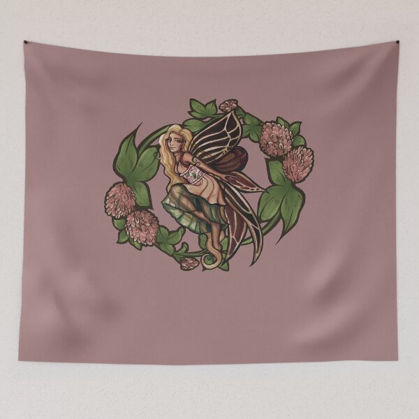 Item preview, Red Clover Fairy designed and sold by FrictionMaxxing.