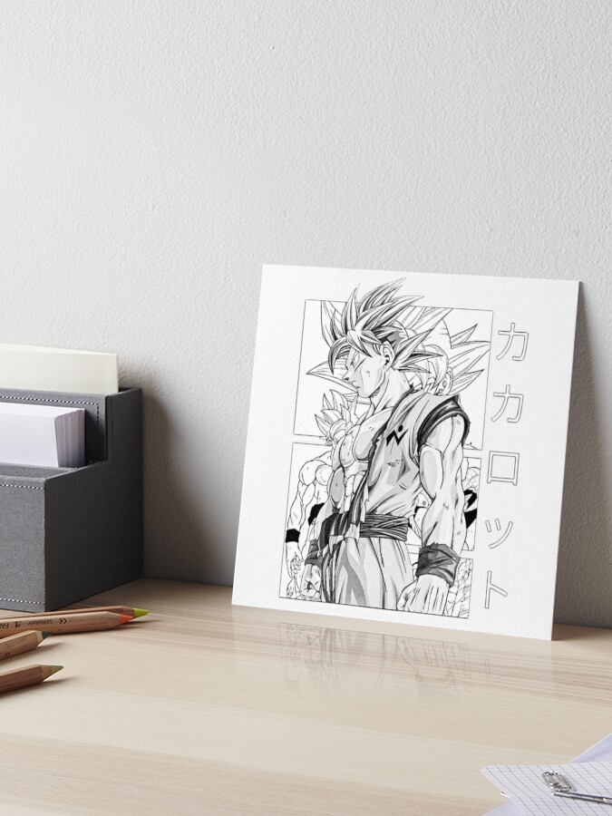 Dragon Ball Super Shonen Anime Kakarot Manga Panel Art B&W Canvas sold by  DanieCunha | SKU 40883863 | Printerval