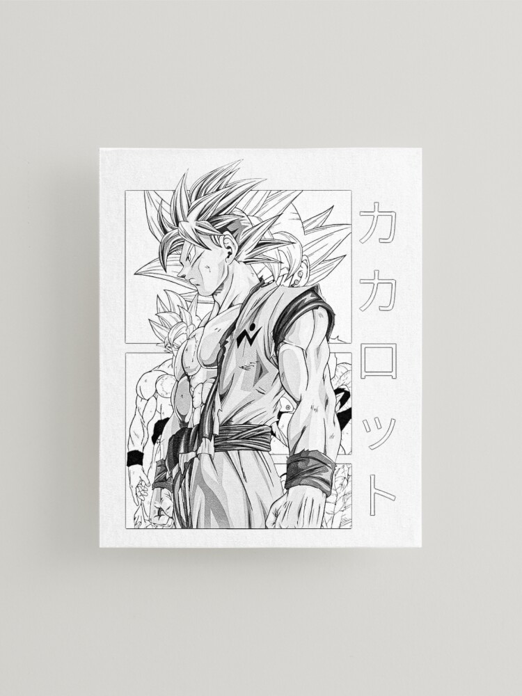 Dragon Ball Super Shonen Anime Mui Goku Manga Panel Art | Sticker