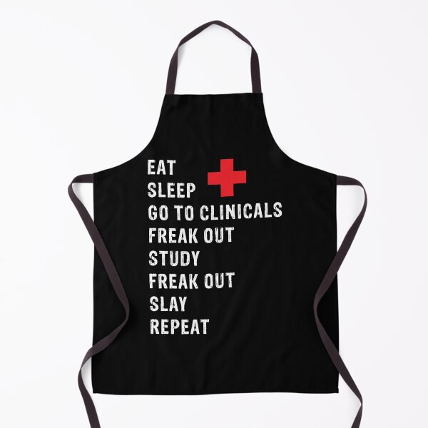 Item preview, Funny NURSE Eat Sleep Go To Clinicals Repeat Cool Nurse Life, Funny & Cool NURSES Life Gift designed and sold by Rachiirt.
