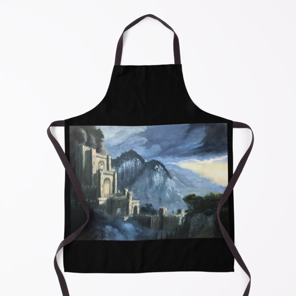 Item preview, Kaer Morhen Oil Painting designed and sold by Player1Painter.