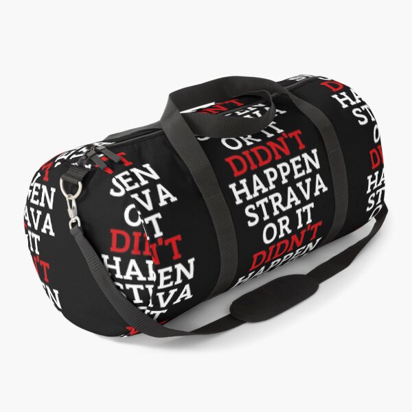 Item preview, Strava Or It Didn't Happen Black Background designed and sold by ZestyFruit.