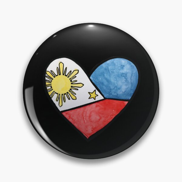 Artikelvorschau, Philippines Flag Heart entworfen und verkauft von FrictionMaxxing.