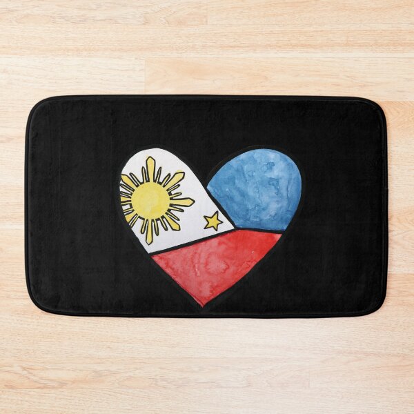 Item preview, Philippines Flag Heart designed and sold by FrictionMaxxing.