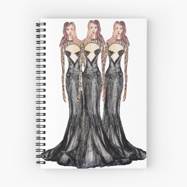 Item preview, GOTHIC FASHION ILLUSTRATION designed and sold by IvanaKada.