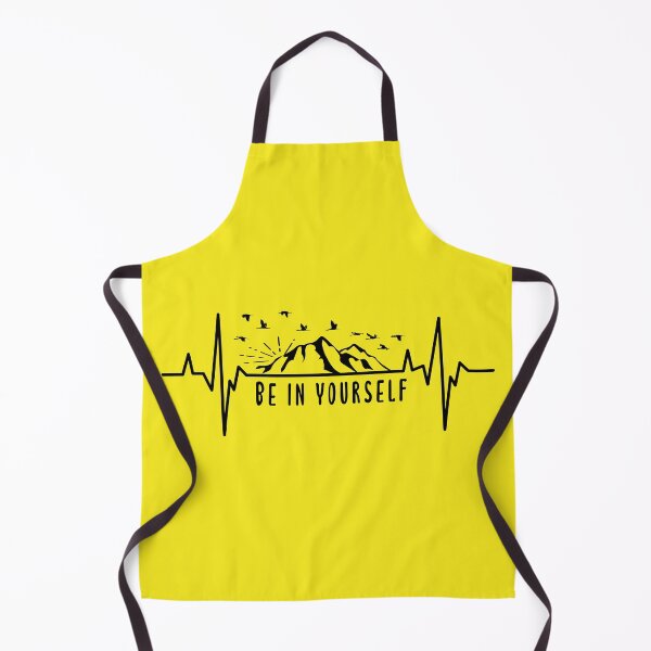 Item preview, Be in yourself- Pulse Heartbeat Frequency Wave-Unisex T-Shirt Black Color designed and sold by PixelGrafiks.