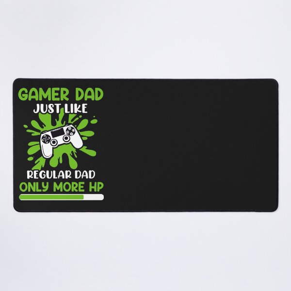 Item preview, Gaming T-Shirt: Gamer Dad More HP designed and sold by Funny-Tees4U.
