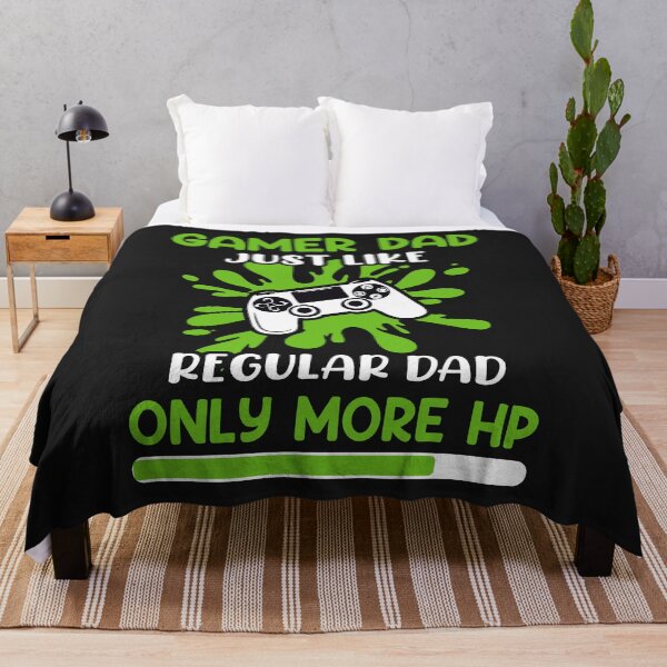 Item preview, Gaming T-Shirt: Gamer Dad More HP designed and sold by Funny-Tees4U.