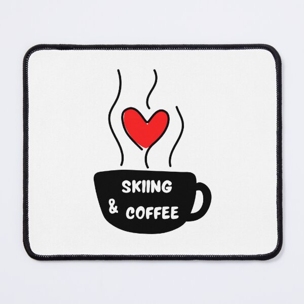 Item preview, Skiing & coffee designed and sold by TheGreenGoat.
