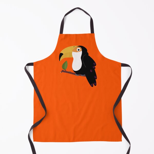 Item preview, Fun tucan bird with large yellow beak sitting in a tree designed and sold by marina63.