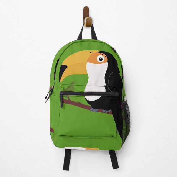 Item preview, Fun tucan bird with large yellow beak sitting in a tree designed and sold by marina63.