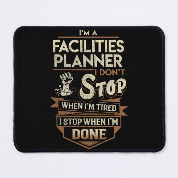 Item preview, Facilities Planner T Shirt - I Stop When Done Job Gift Item Tee designed and sold by paneczkopat.
