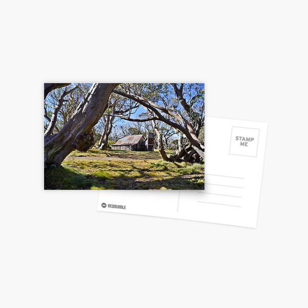 Item preview, Wallace's Hut - Blue Skies designed and sold by jessfleming.