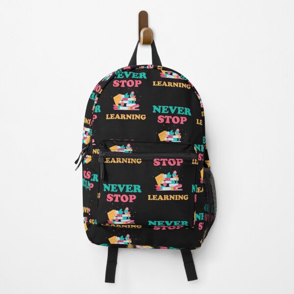 Item preview, Never stop learning best motivational quotes with motivational stuff designed and sold by MotiveStuff.
