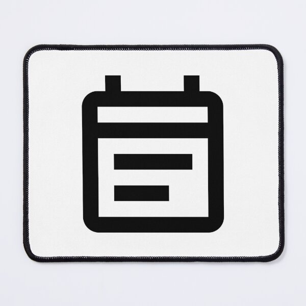 Item preview, MDI calendar-text-outline designed and sold by GnarlyFurtardo.