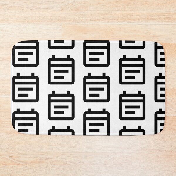 Item preview, MDI calendar-text-outline designed and sold by GnarlyFurtardo.