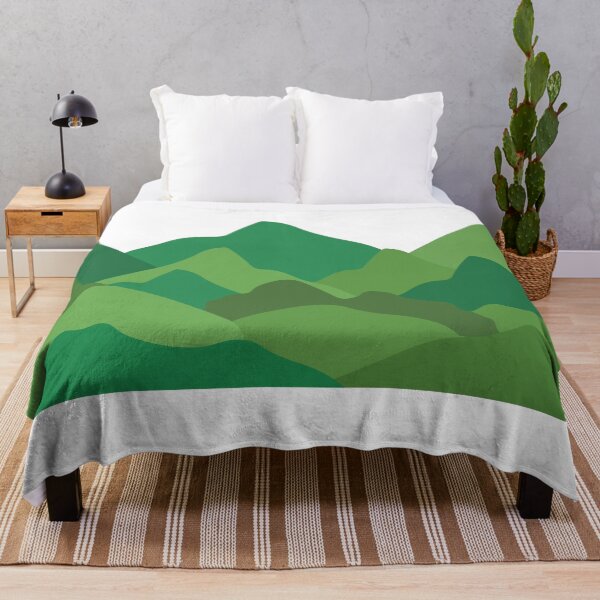 Item preview, Mountains - green pastel design 2.0 designed and sold by Balibee93.