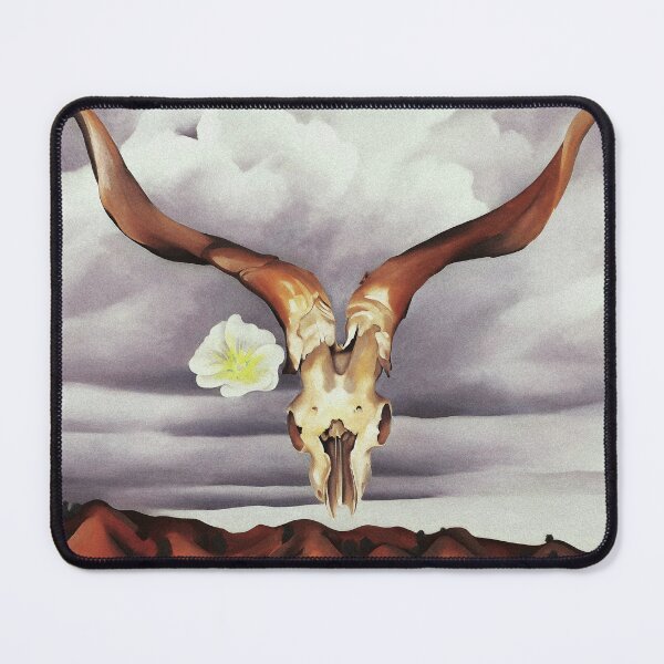 Item preview, O'Keeffe Ram's Head White Hollyhock Hills Paintings designed and sold by Artone369.