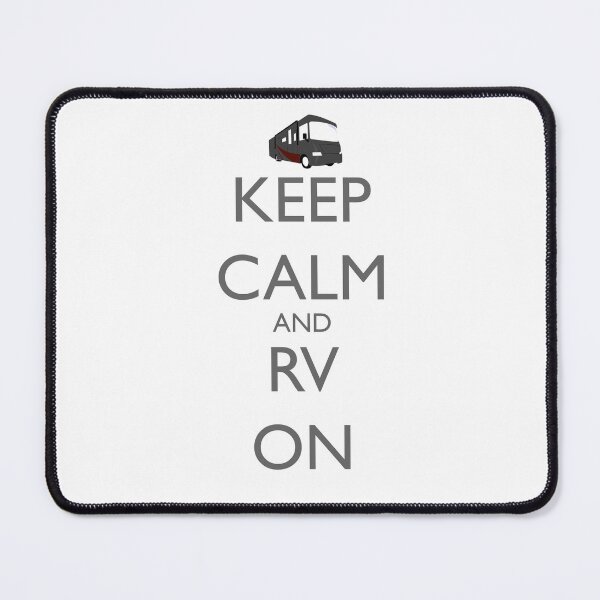 Item preview, Keep Calm and RV On designed and sold by roadworkplay.