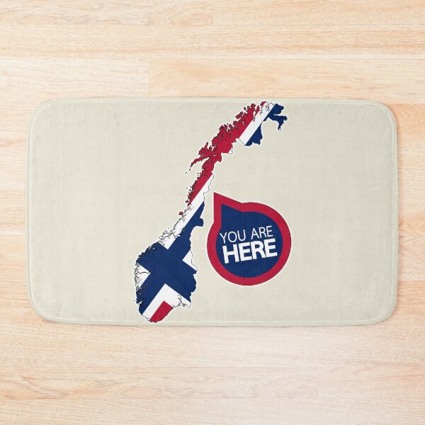 Item preview, Norway - You Are Here designed and sold by alessionastro.