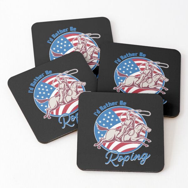 Item preview, I d Rather Be Roping Cool Cowboy Team Roping Rodeo Events designed and sold by SweetbeStore.