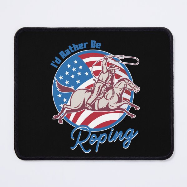 Item preview, I d Rather Be Roping Cool Cowboy Team Roping Rodeo Events designed and sold by SweetbeStore.
