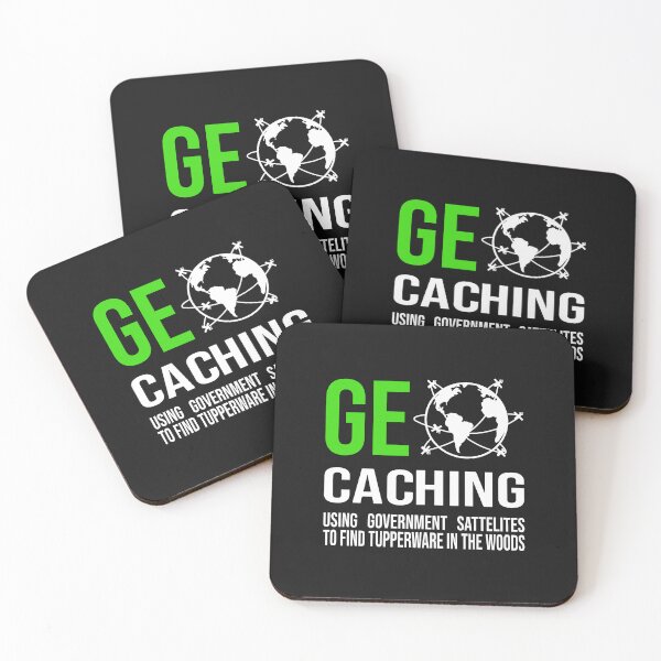 Item preview, Geocaching Geocache design with funny saying satellites designed and sold by ArtistMadness84.