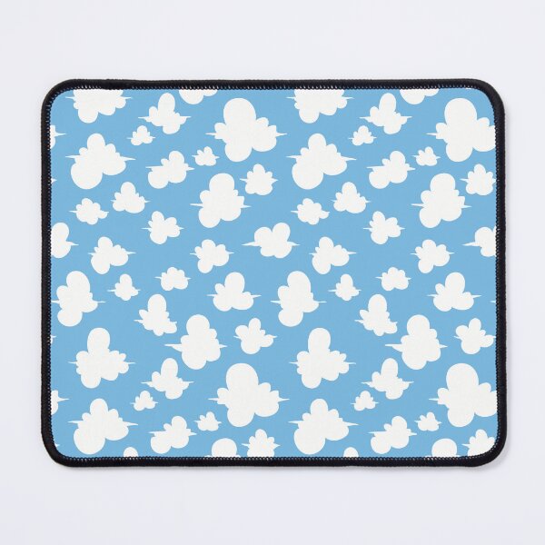 Item preview, Happy Fluffy Clouds Pattern designed and sold by SubtleSplit.