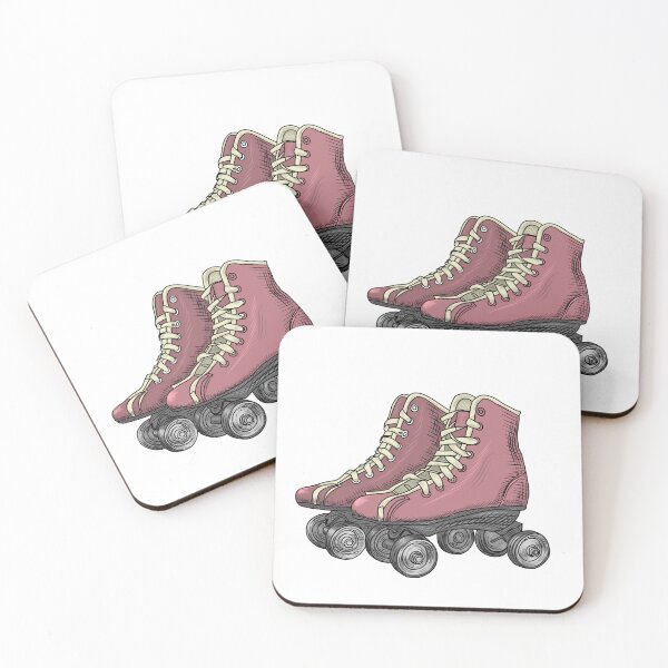 Item preview, Retro Rolling skates art designed and sold by evk-art.