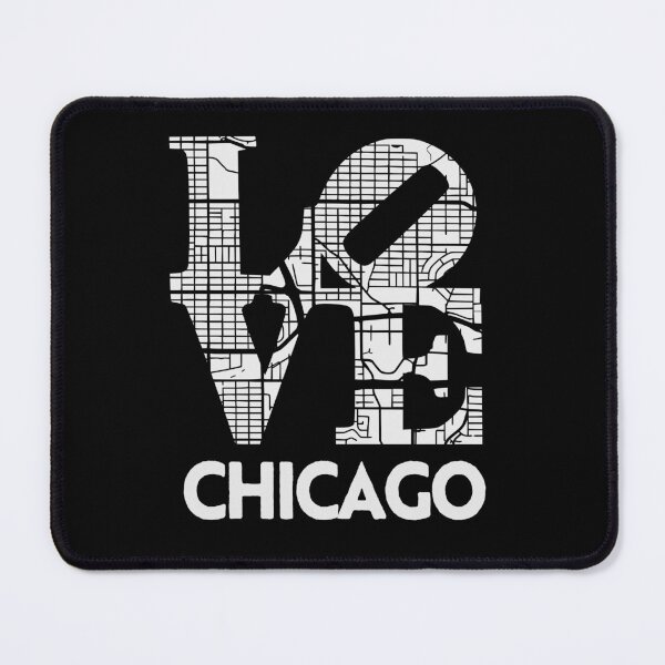 Item preview, Love Chicago City Map From Chicago 312 designed and sold by pixeljamz.