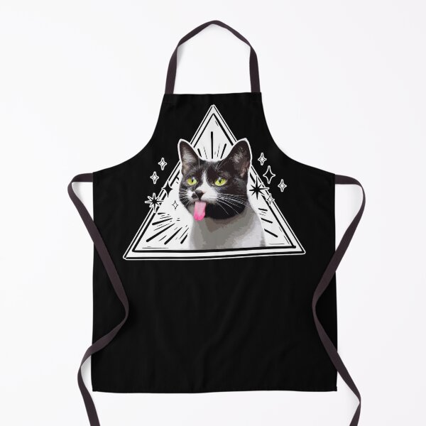 Item preview, Zen Cat - Chill out - RELAX - free your mind - spiritual awakening Cute Kitty Cat - AWOKE cat designed and sold by originalsusie.