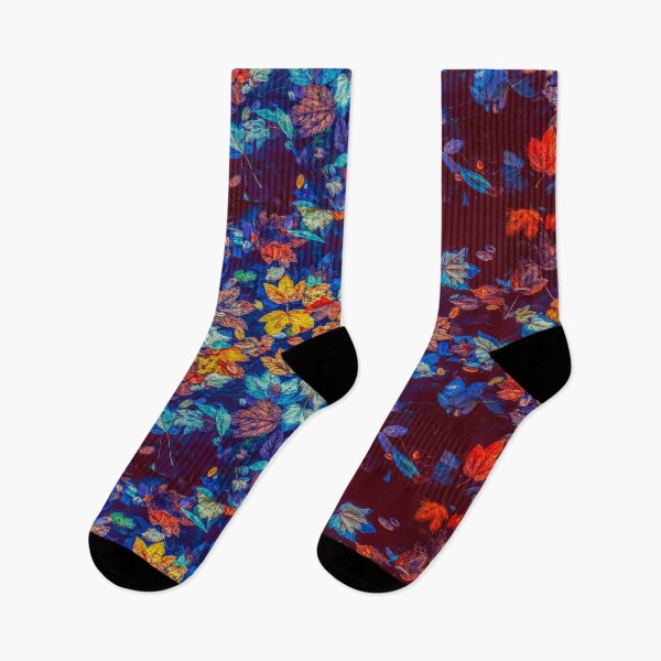 Item preview, Fall Leaves Pattern designed and sold by JOY STORE 45.