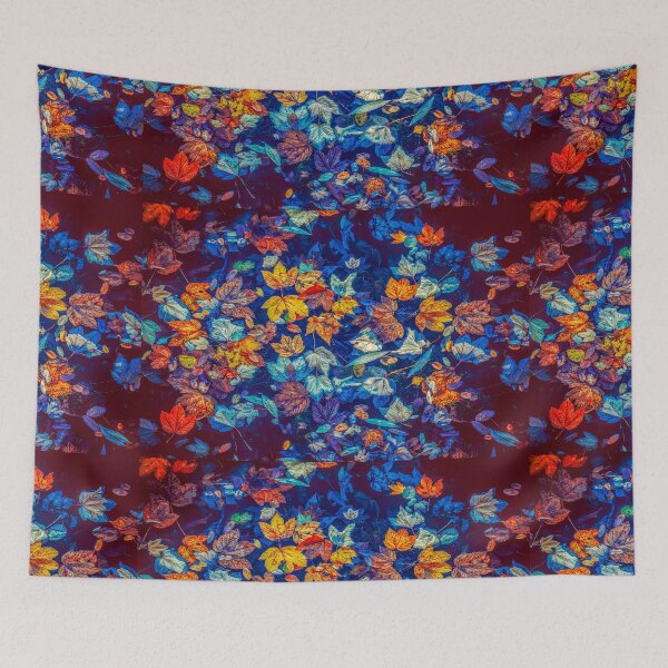 Item preview, Fall Leaves Pattern designed and sold by JOY STORE 45.