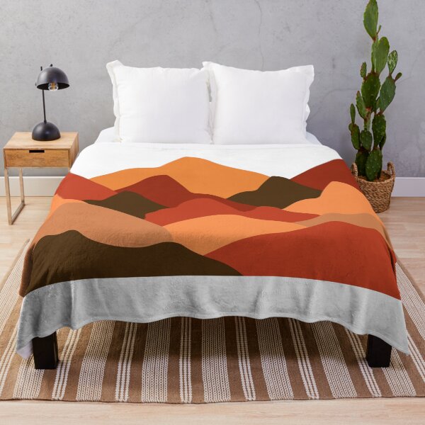 Item preview, Mountain landscape - dark retro palette 2.0 designed and sold by Balibee93.