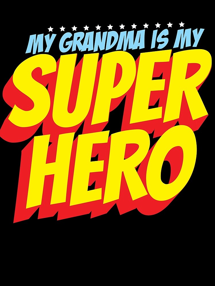Thumbnail 3 von 3, Tuch, My Grandma Is My Superhero Mother's Day Women's Grandma Gear designt und verkauft von DynamicDesign.