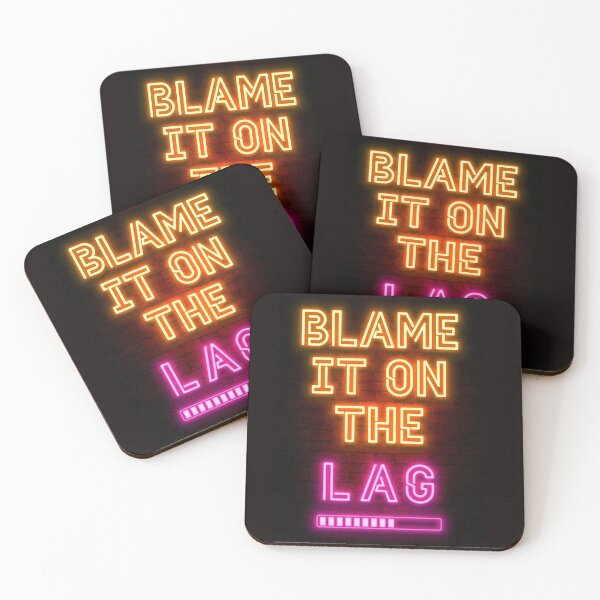 Item preview, blame it on the lag designed and sold by MoodExtra.