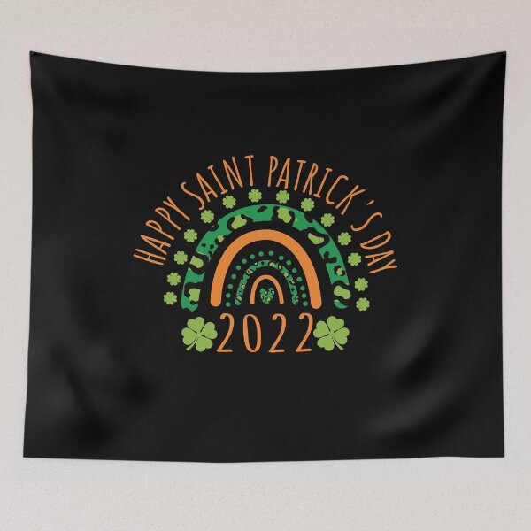 Item preview, 2022 Happy St. Patrick day Green Rainbow Leopard  designed and sold by Sasikharn.