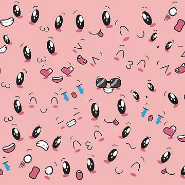 Artwork thumbnail, Emoji Pattern by FastHub